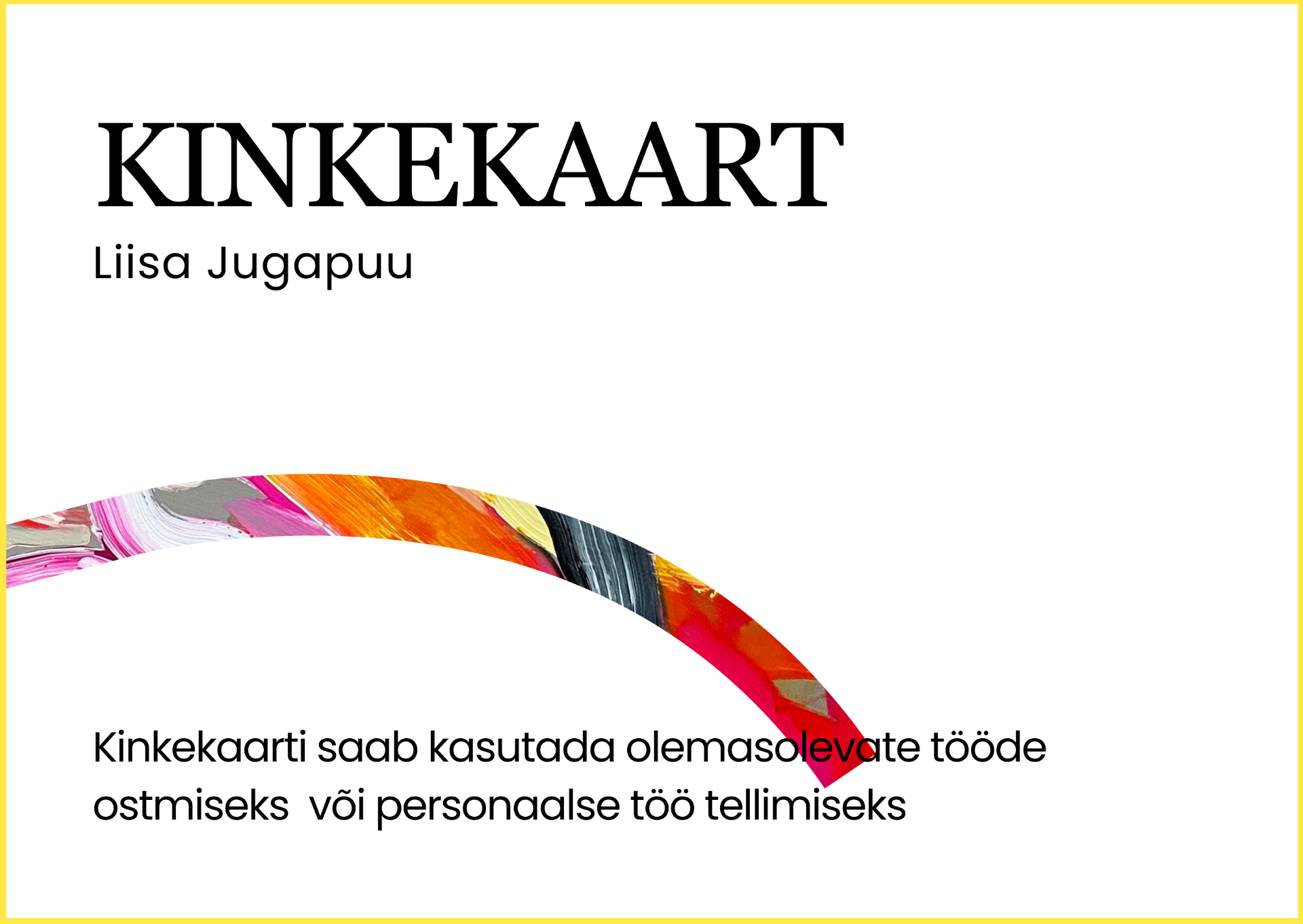 Kinkekaart
